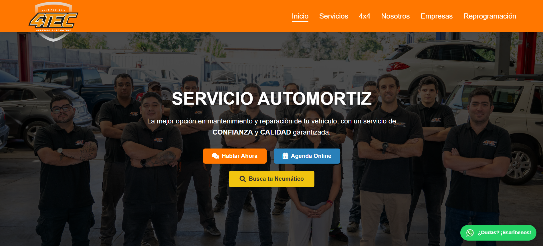 4tec - Sitio web